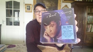 Paul Young Unboxing Coffret 2019 The CBS Singles Collection 1982 - 1994