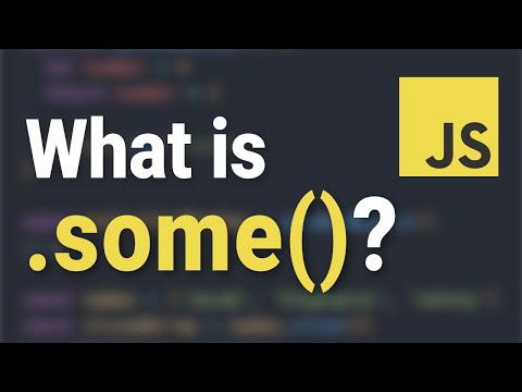 Javascript Arrays Some Method