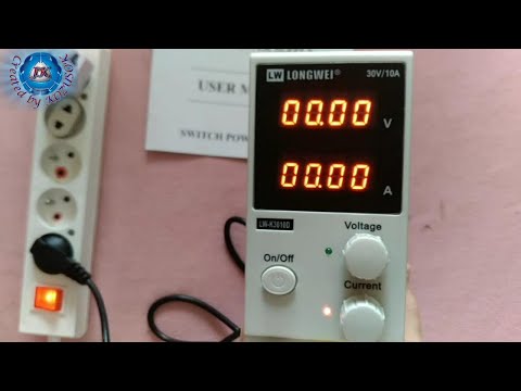 LONG WEI K3010D 4 Digits LED Display 110V/220V 30V 10A Adjustable DC Power Supply from Banggood.com