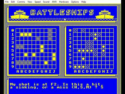 Adrian Wayne Reavill Gaming (S3E17) Battleships on BBC Micro (AWR Gaming Edition)