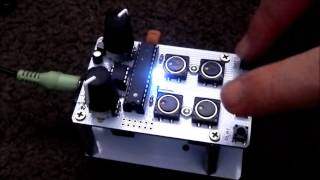 Video thumbnail for Bleep Labs Bleep drum simple analogue rhythm sequencer by Gearfacts