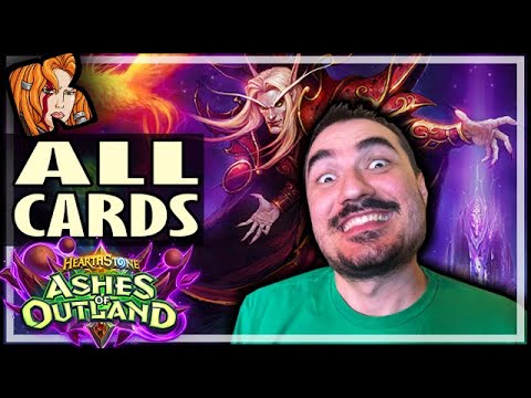 ASHES OF OUTLAND FULL CARD REVIEW! - Hearthstone