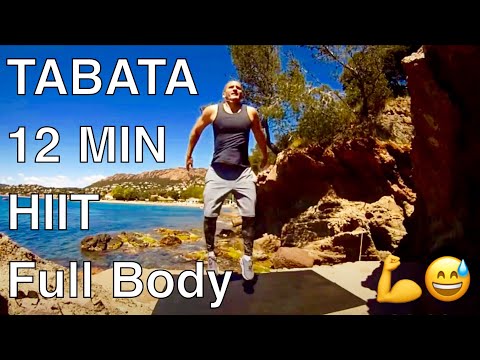 Tabata full body workout 12 min / Interval training motivation