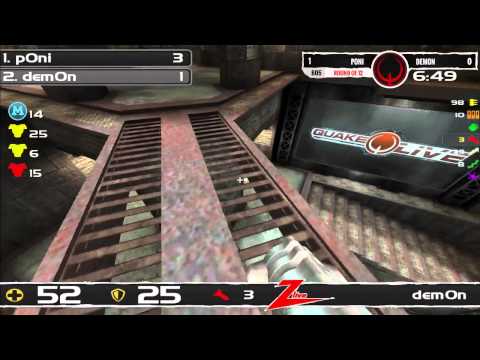 125 FPS August League - Round of 12 - p0ni vs dem0n