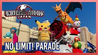 NO LIMIT! Parade featuring Pokémon &amp; Mario Kart First Performance - Universal Studios Japan