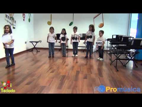 La carrera musical -  Grupo de alumnos de Mi Teclado 1