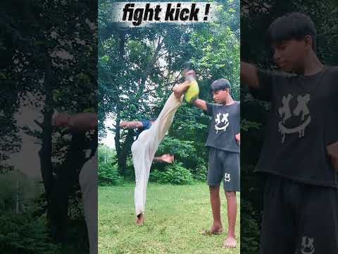 High combination kick➜ punch Spinning kick⚡🔥 #india #shorts #viral #video #reels #hardhitting #kick
