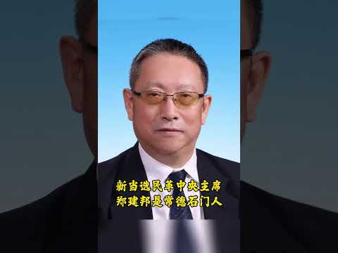 郑建邦当选中国国民党革命委员会中央主席