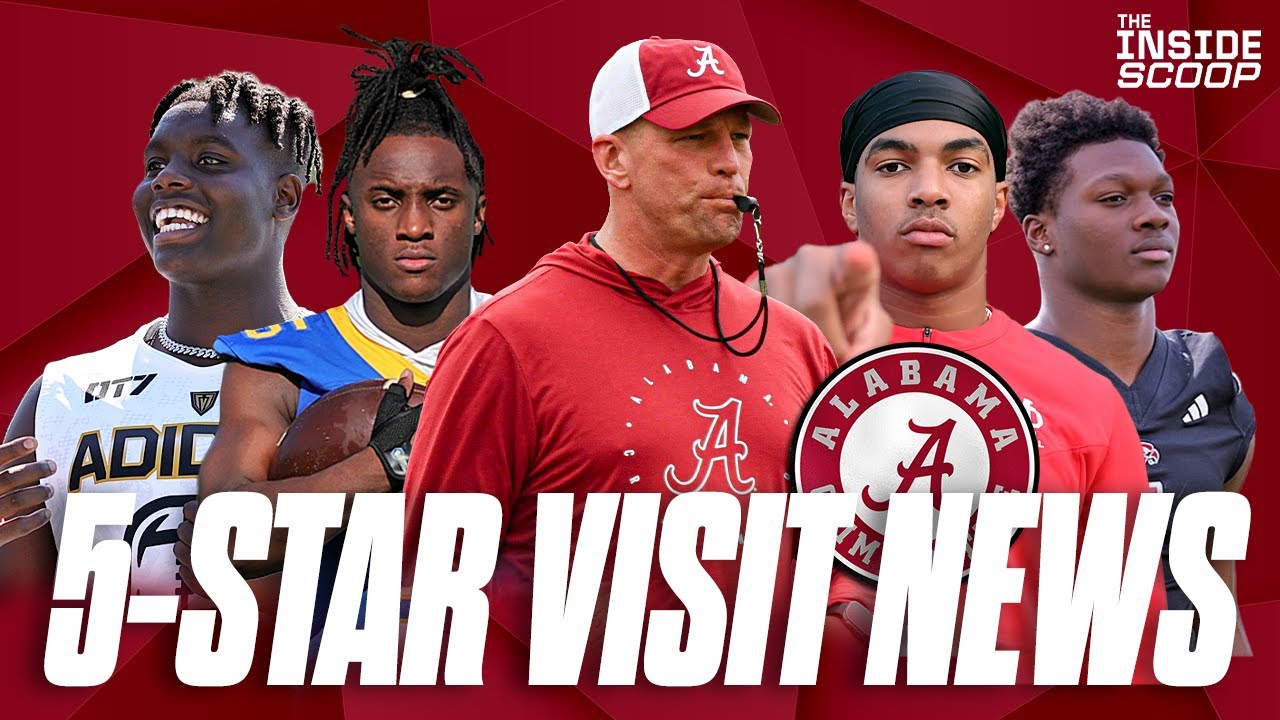 Alabama Gaining Traction with 5-Star Recruits!! | Behind the Scenes Recruiting Info on MAJOR Targets