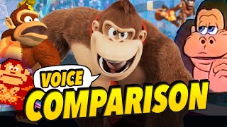 DK Seth Rogen vs Past Voices - Super Mario Bros. Movie Comparison