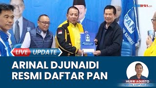 Fiks, Gubernur Arinal Djunaidi Pinang PAN, Ambil Berkas Pendaftaran Bakal Cagub di Pilkada 2024