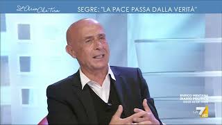 L'emozione di Marco Minniti: Esprimo un grandissimo apprezzamento per Liliana Segre, ...
