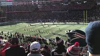 New England Patriots - Gillette Stadium - Mezzanine Corner 204 - Row 7 - Seats 11,12