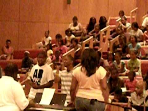 TUCC Youth Explosion Choir 2011 Rehearsal Snippett 3