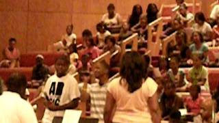 TUCC Youth Explosion Choir 2011 Rehearsal Snippett 3