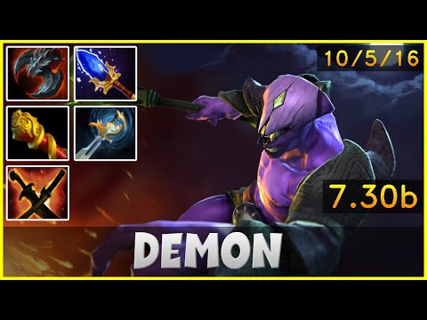 DeMoN Faceless Void | Dota 2 Pro Gameplay - Dota 2 Patch 7.30b