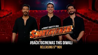Sooryavanshi | #BackToCinemas This Diwali | 5th Nov | Akshay, Ajay, Ranveer, Katrina | Rohit Shetty