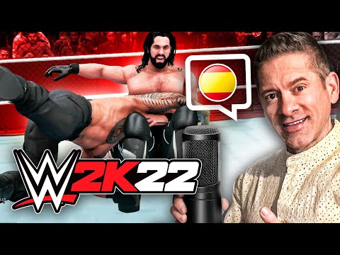 WWE 2K22: Comentarios en ESPAÑOL con Marcelo Rodríguez (Concepto)