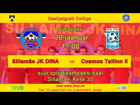 SJK DINA-Cosmos II Tallinn. 20.01.2019