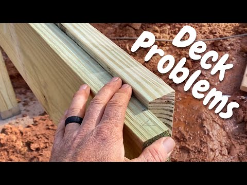 How to build a deck | Problems you will run into and how to fix them