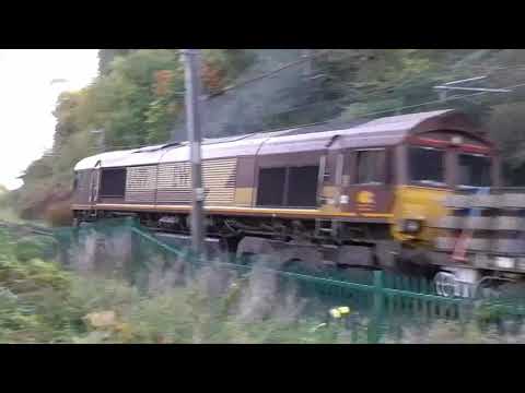 66119 6k27 Carlisle Yard -  Crewe Basford Hall Engineers,  6th October 2020