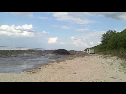 Noclegi Pustkowo  - Proces poszerzania plaży w Pustkowie