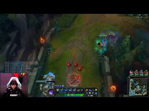 [knight Orianna POV vs Cryin Azir] LPL Spring 2021 - RNG vs TOP Esports - Game 1