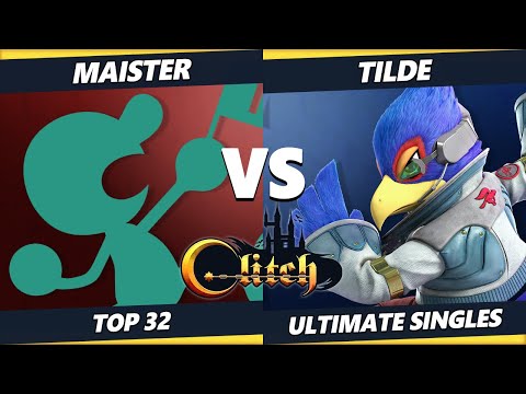 Glitch Konami Code Top 32 - Maister (Game & Watch) Vs. Tilde (Falco) Smash Ultimate Tournament