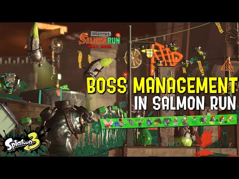 Boss Management in Salmon Run: The Next Wave (Splatoon 3)