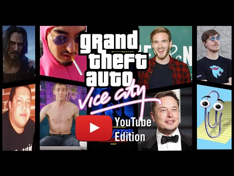 [Concept Mod] GTA: Vice City - YouTube Edition