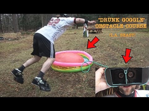 Percorso a ostacoli "Occhiali da ubriaco" (simulazione di alterazione) | L.A. BEAST