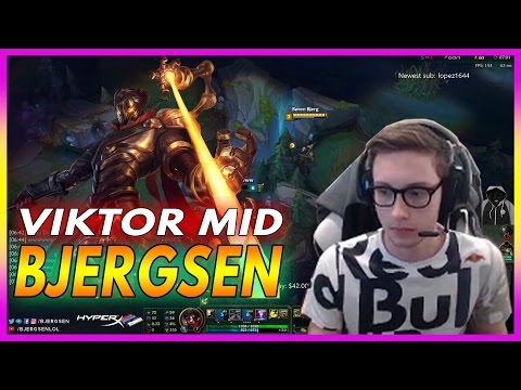 Viktor Mid - Bjergsen Stream Highlights