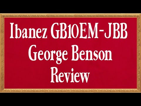 IBANEZ GB10EM JBB Jet Blue Burst / George Benson Signature / Artist Series / GB10EM-JBB image 15