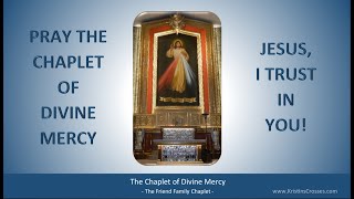 Pray the Chaplet of Divine Mercy