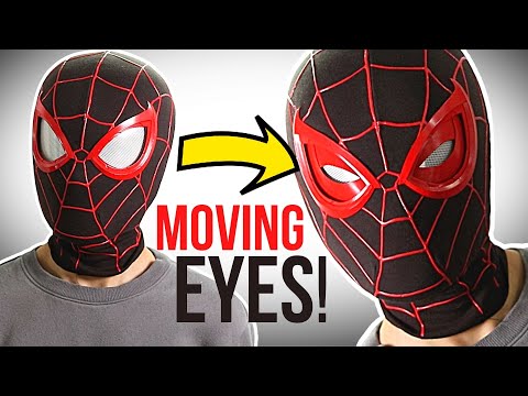 , title : 'Spider-Man: Miles Morales Mask With MOVING LENSES! DIY (No Electronics)'