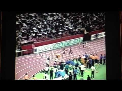 1997 World indoor 400m finals. Track and Field. Jearl Miles Clark - World Champion