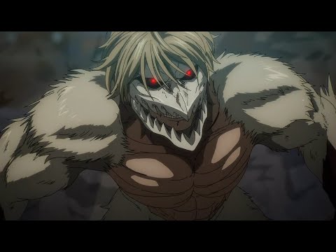 Falco's first time Jaw Titan Falcon Transformation | Attack On Titan S4 ep 86