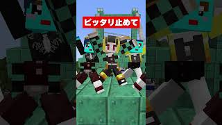 ぴったりで止めろ #マイクラ #マインクラフト