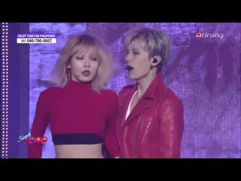 [131119 Live Perf.] Trouble Maker - Now @Arirang TV Simply KPOP