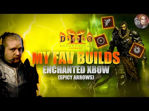 D2R My Fav Builds - Enchant XBow Sorc (Spicy Arrows)