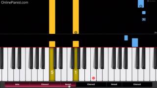 David Guetta - Would I Lie to You - EASY Piano Tutorial - How to play Would I Lie to You