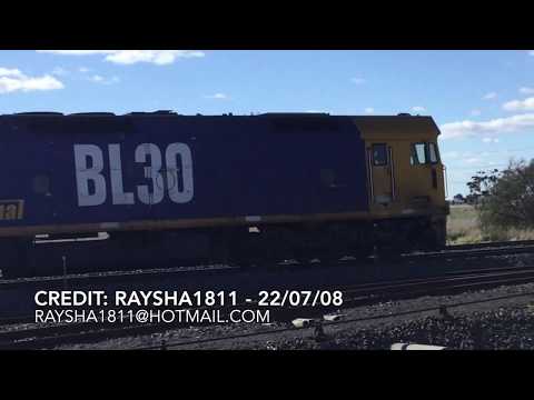 7732V - BL30-BL33 (Grain) & D738V - G540-8103 (LE) Gheringhap - Australian Trains by Raysha1811