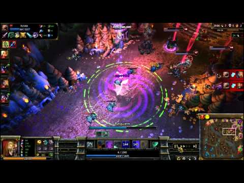 Fail gank on karthus