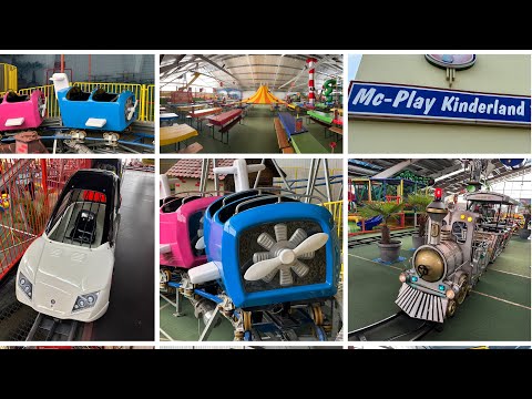 Mc-Play Kinderland 2023 (Parkvideo) Indoor Freizeitpark in Freudenberg mit Achterbahnen - #McPlay