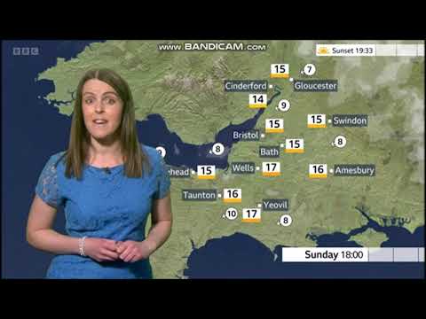 Alex Osbourne BBC Points West weather on BBC ONE March 26th 2022 in HD! - 60 FPS Better Quality