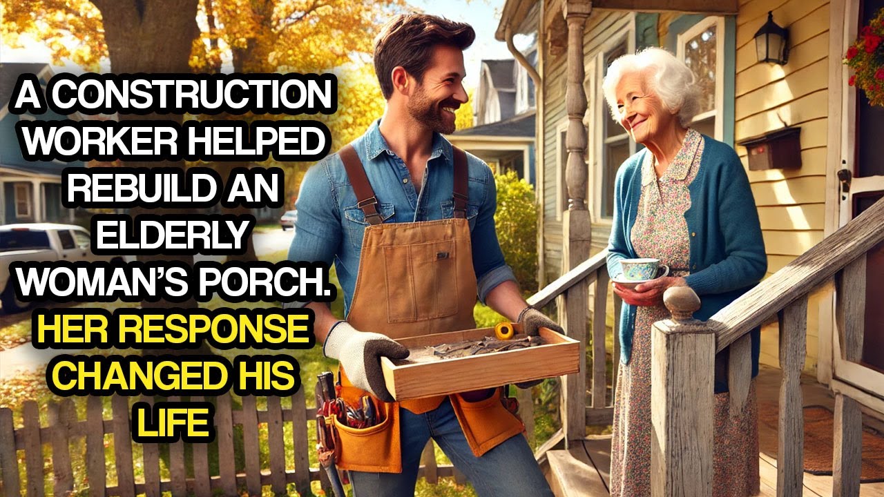 A Construction Worker Helped Rebuild an Elderly Woman’s Porch. Her Response Changed His Life