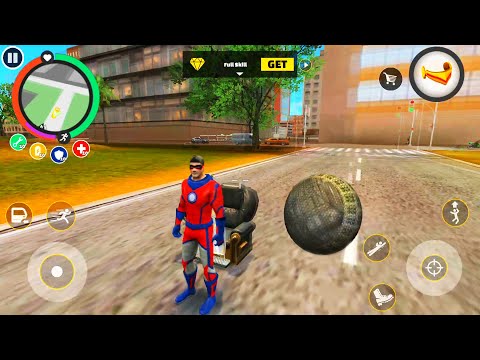 Rope Hero: Vice Town (Super Hero Car Boll) |  Games Kon |  Android Gameplay