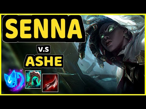 FREEZE (SENNA) vs ASHE - BOTTOM SUPPORT GAMEPLAY - EUW Ranked GRANDMASTER