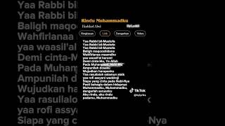 Download lagu Rindu Muhammadku Lirik - Haddad Alwi mp3 Download lagu Rindu Muhammadku Lirik - Haddad Alwi mp3