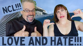 What we LOVE and HATE about NORWEGIAN CRUISE LINE!!!